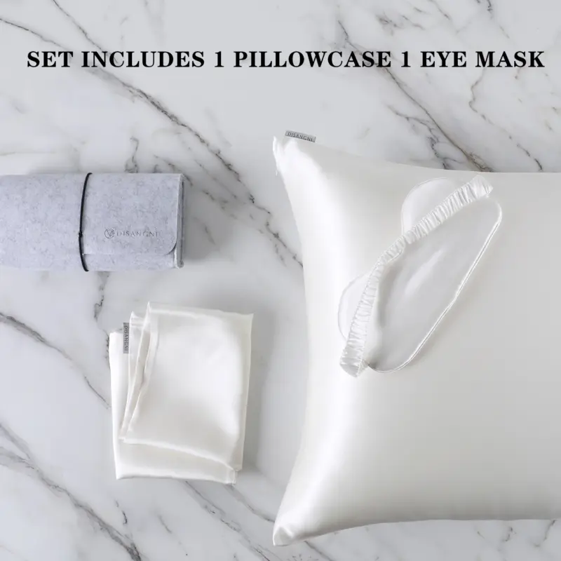 100% Mulberry Silk Pillowcase - Standard Size 22 Momme Luxury Bedding for Hair and Skin Protection - Image 19