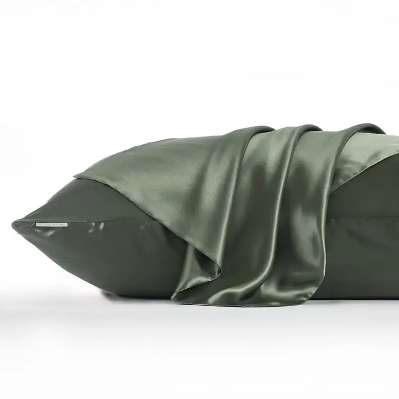 100% Mulberry Silk Pillowcase - Standard Size 22 Momme Luxury Bedding for Hair and Skin Protection - Image 7
