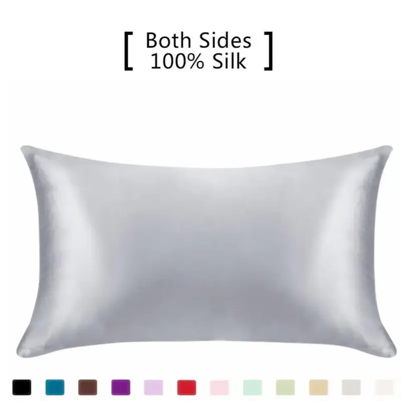 100% Mulberry Silk Pillowcase - Standard Size Luxury Bedding for Healthier Hair and Skin - Image 14
