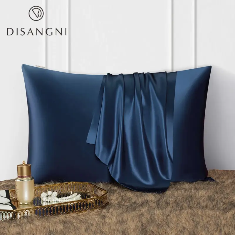 100% Mulberry Silk Pillowcase 22 Momme - Standard Size Luxury Bedding for Hair and Skin Protection - Image 17