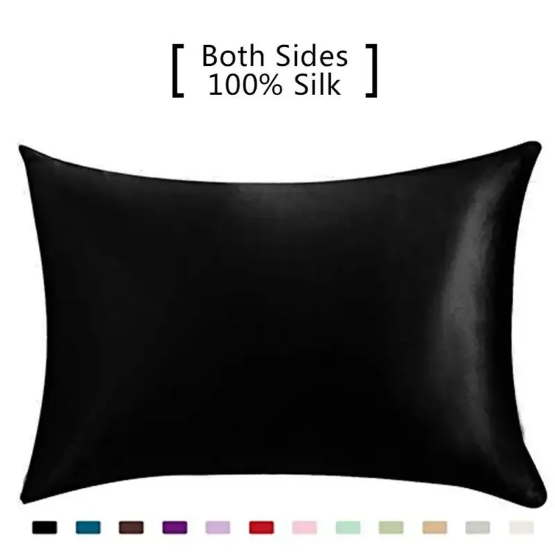 100% Mulberry Silk Pillowcase - Standard Size Luxury Bedding for Healthier Hair and Skin - Image 10