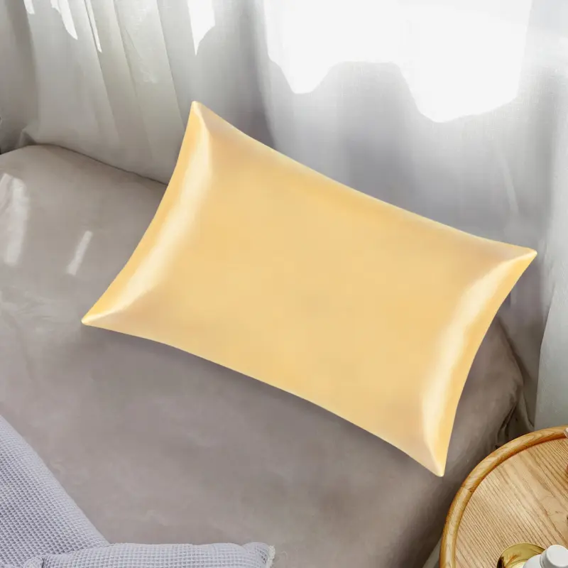 100% Mulberry Silk Pillowcase - Standard Size 19 Momme Luxury Bedding with Hidden Zipper for Hair & Skin - Image 13