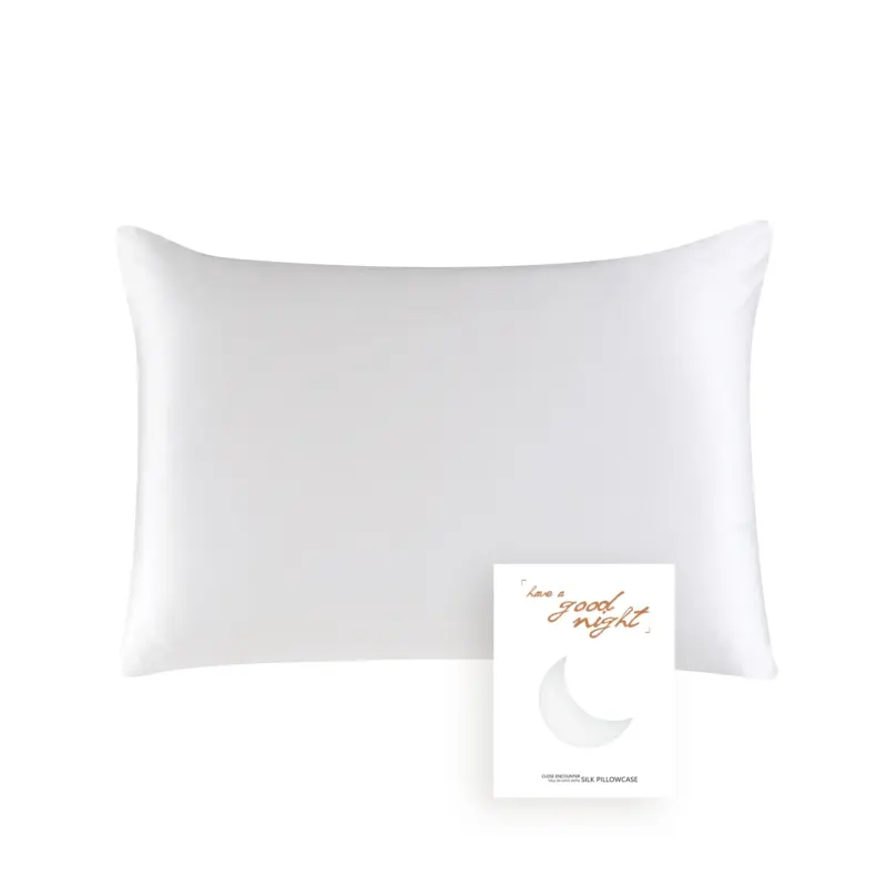 100% Mulberry Silk Pillowcase - Standard Size Luxury Hypoallergenic Bedding for Hair and Skin Protection - Image 12