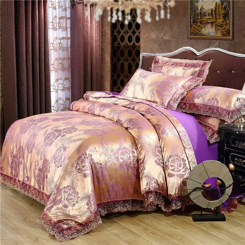Queen Size Silk Bedding Set