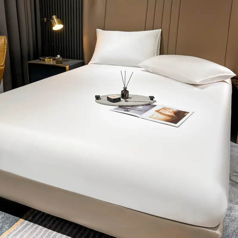 100% Mulberry Silk Fitted Sheet - Deep Pocket 25cm Luxury Cooling Bedding for Premium Sleep - Image 11