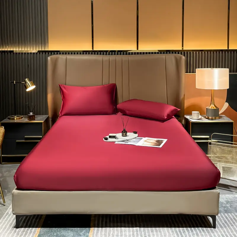 100% Mulberry Silk Fitted Sheet - Deep Pocket 25cm Luxury Cooling Bedding for Premium Sleep - Image 14