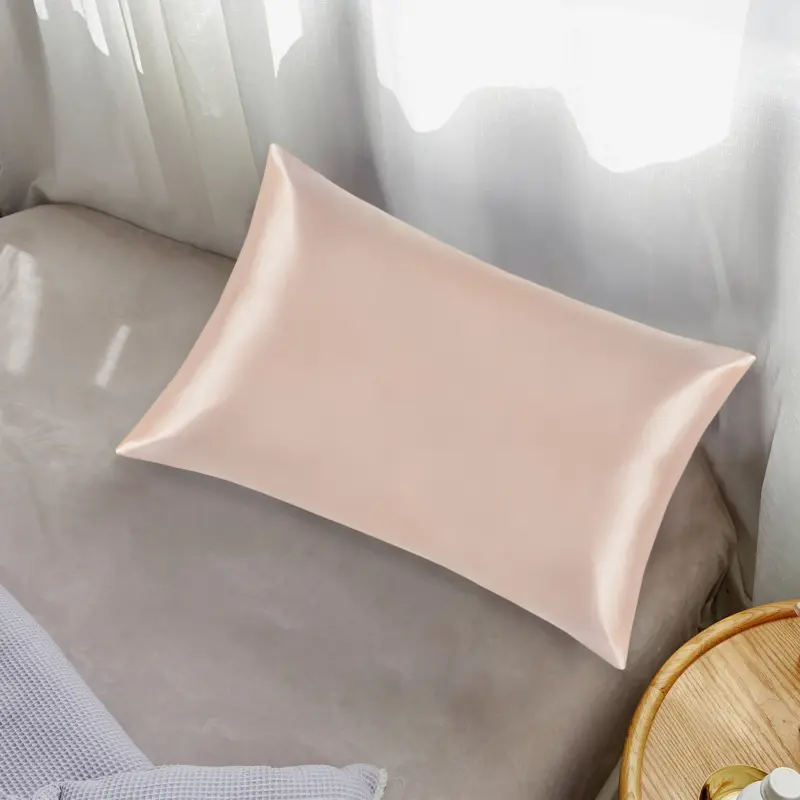 100% Mulberry Silk Pillowcase - Standard Size 19 Momme Luxury Bedding with Hidden Zipper for Hair & Skin - Image 11