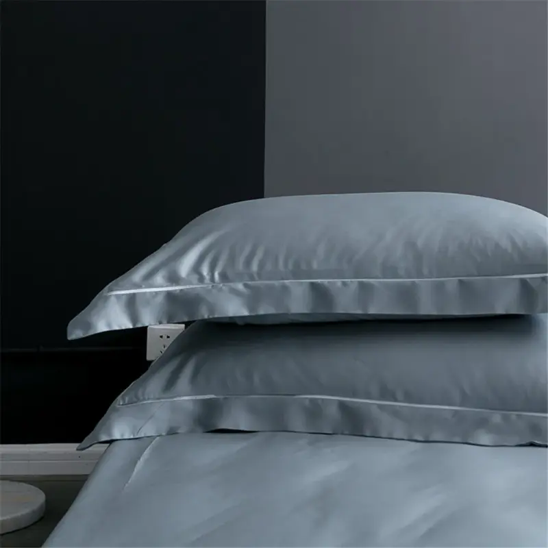 100% Mulberry Silk Bedding Set - 4-Piece Luxury Cooling Duvet Cover Set for Better Sleep - Image 6