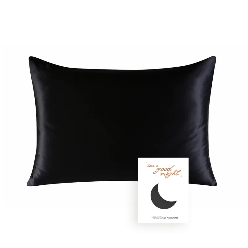 100% Mulberry Silk Pillowcase - Standard Size Luxury Hypoallergenic Bedding for Hair and Skin Protection - Image 9