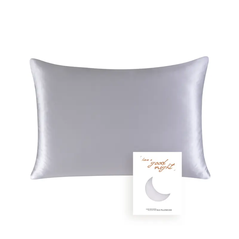 100% Mulberry Silk Pillowcase - Standard Size Luxury Hypoallergenic Bedding for Hair and Skin Protection - Image 11